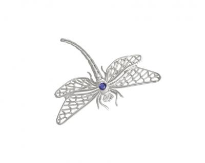 Брошь с драг. камн. 60402905