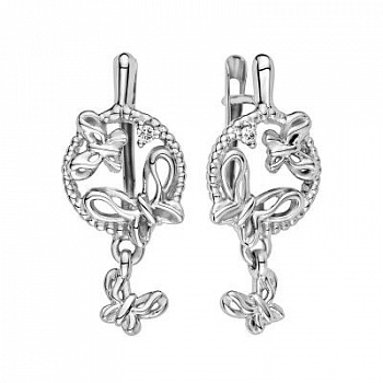 Серьги с драг. камн. 60102468
